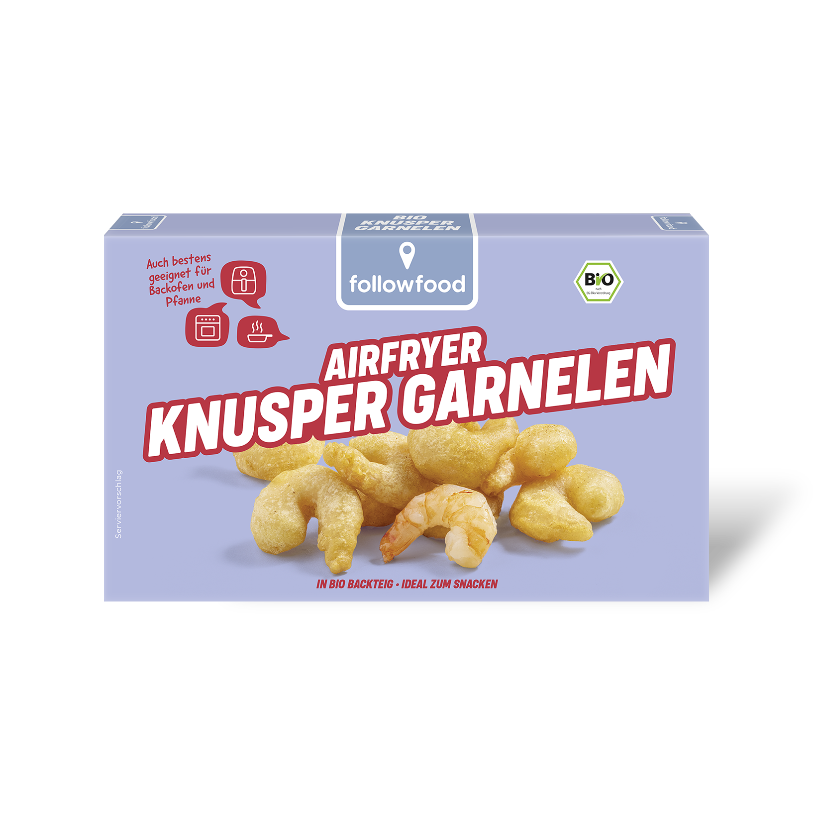 followfood Knusper Garnelen Produktbild