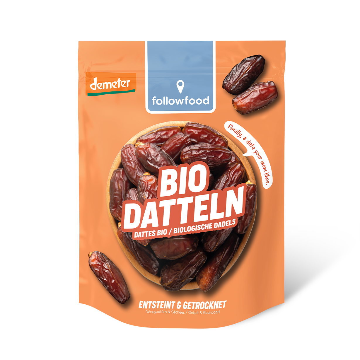 followfood Bio Datteln Demeter Produktbild