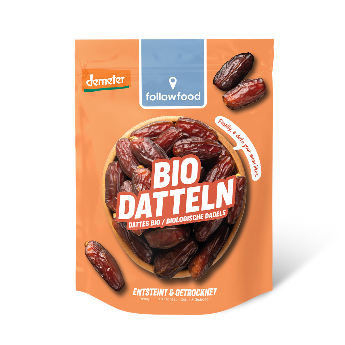 followfood Bio Datteln Demeter Produktbild