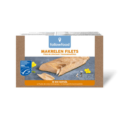 followfood Makrelen Filets Bio Rapsoel Produktbild