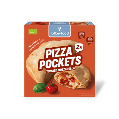followfood Bio Pizza Pockets Produktbild