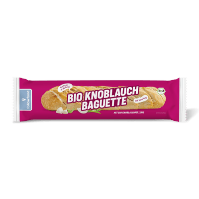 followfood Tk Bio Baguette Knoblauch vegan Produktbild
