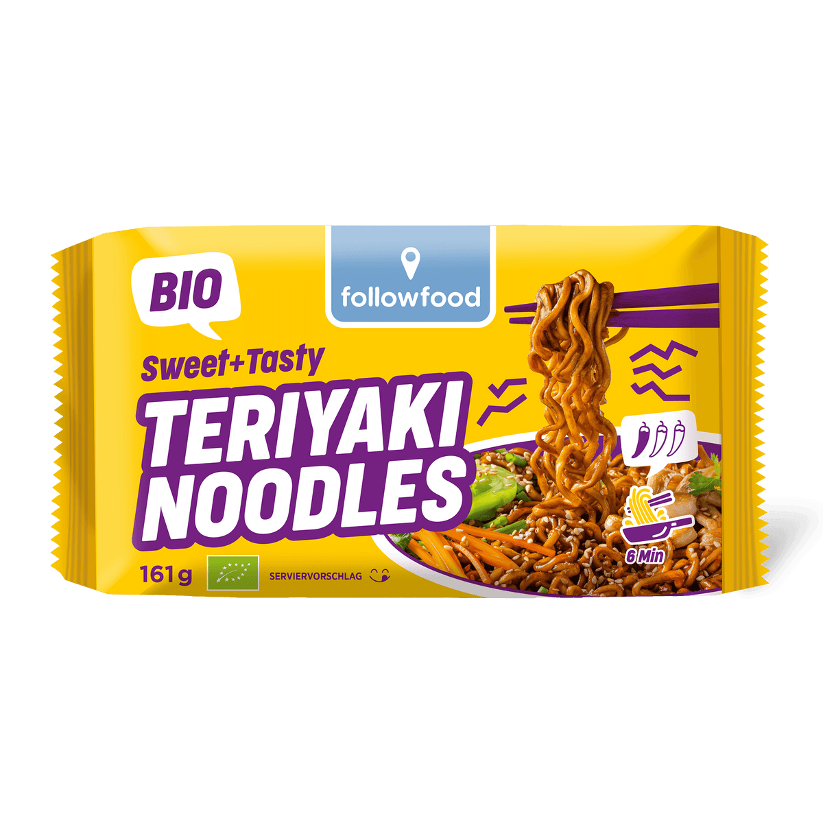 followfood Bio Instant Teriyaki Noodles Produktbild
