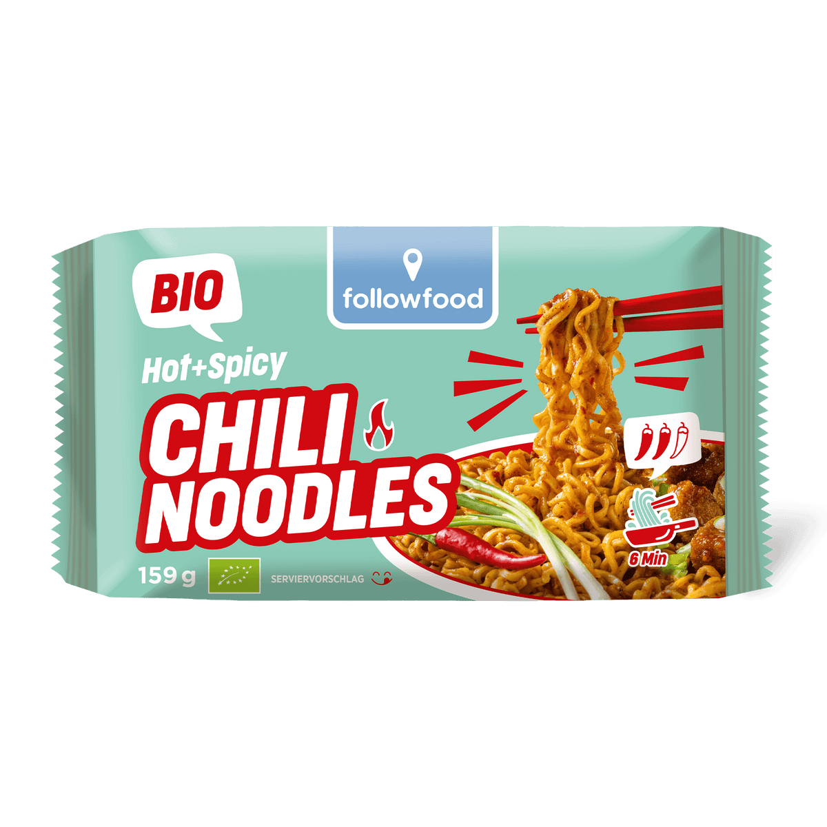 followfood Bio Instant Chili Noodles Produktbild