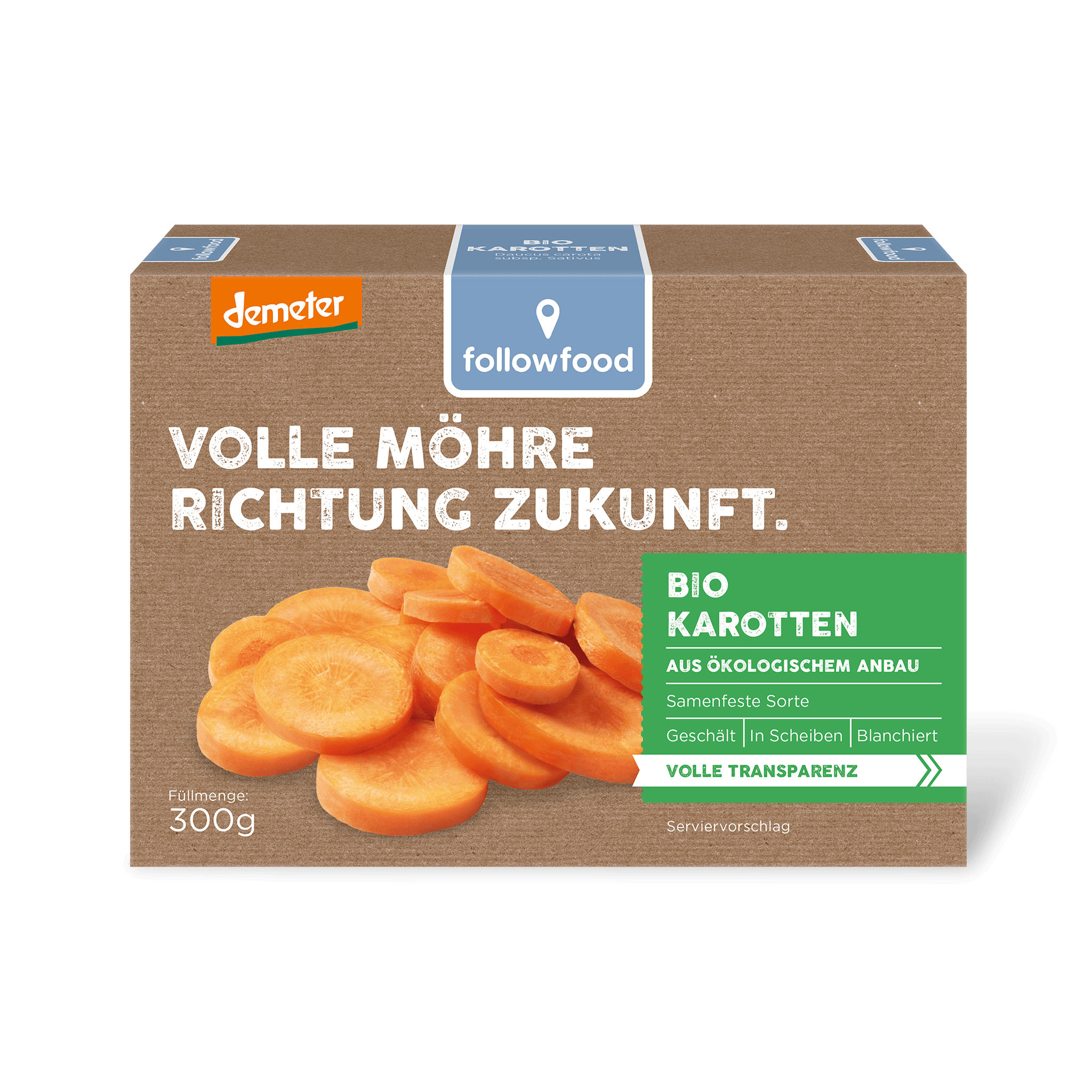 followfood Bio Karotten Demeter Produktbild