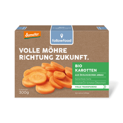 followfood Bio Karotten Demeter Produktbild