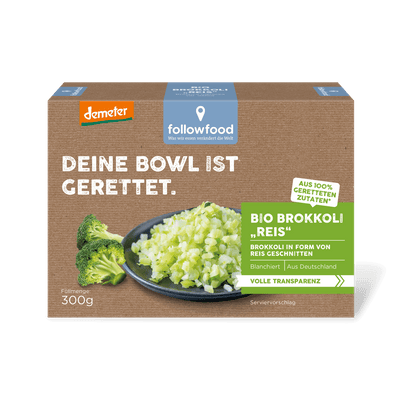 followfood Bio Brokkoli Reis Demeter Produktbild