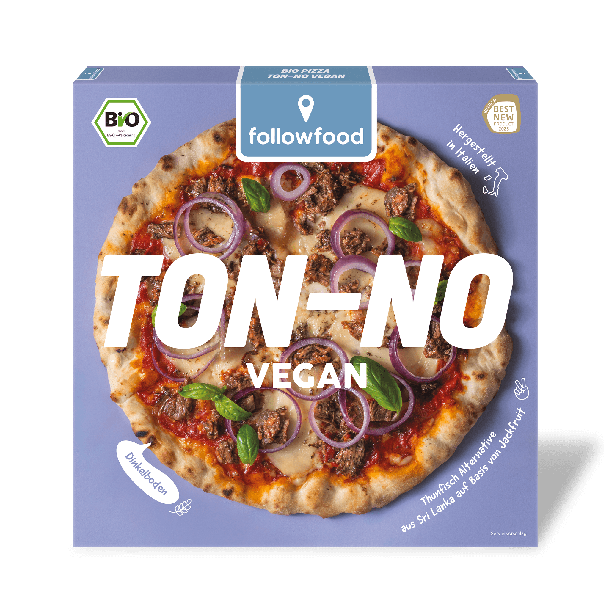 followfood Bio Pizza Ton No vegan Produktbild