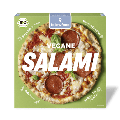 followfood Bio Pizza Salami vegan Produktbild