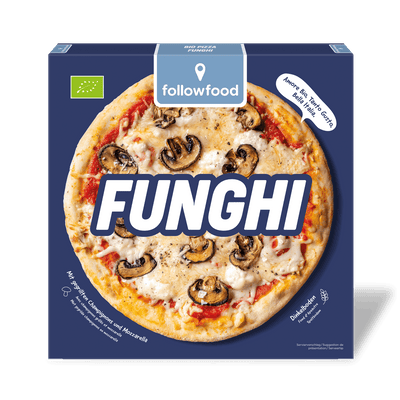 followfood Bio Pizza Funghi Produktbild