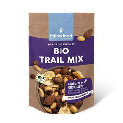 followfood Bio Trail Mix geröstet gesalzen Produktbild