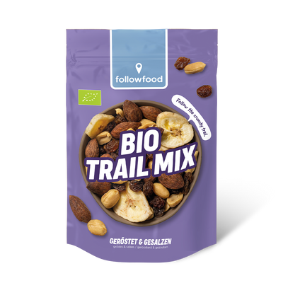 followfood Bio Trail Mix geröstet gesalzen Produktbild