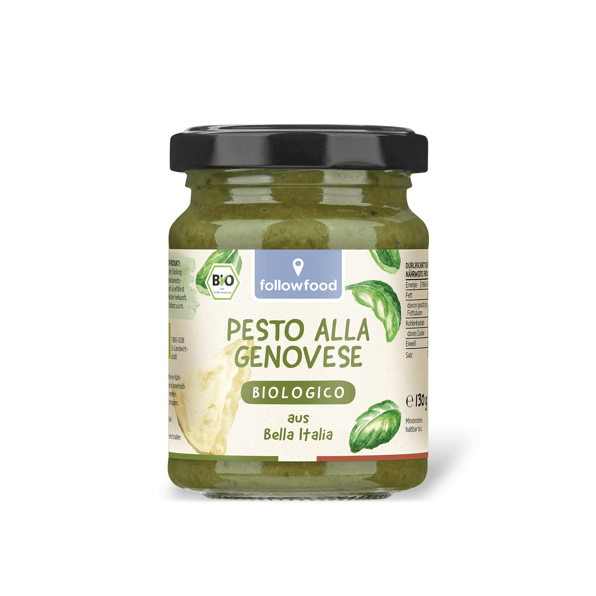 followfood Bio Pesto Alla Genovese Produktbild