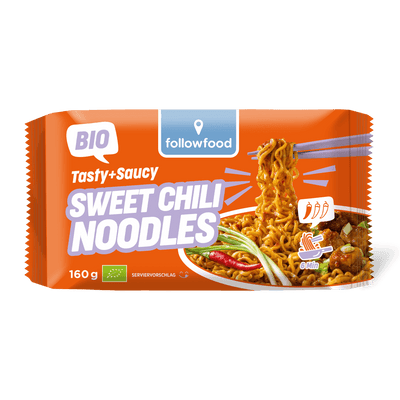 followfood Bio Instant Sweet Chili Noodles Produktbild