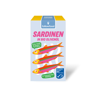 Sardinen in Bio Olivenöl